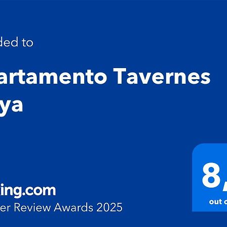 Apartamento Tavernes Playa Табернес-де-Вальдигна Экстерьер фото