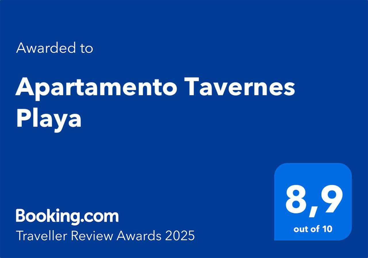 Apartamento Tavernes Playa Табернес-де-Вальдигна Экстерьер фото